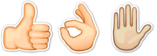 hand emojis