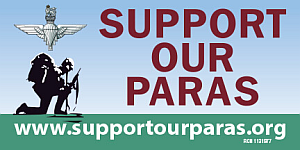 support our paras logo